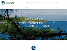 Tablet Screenshot of green-sail.com